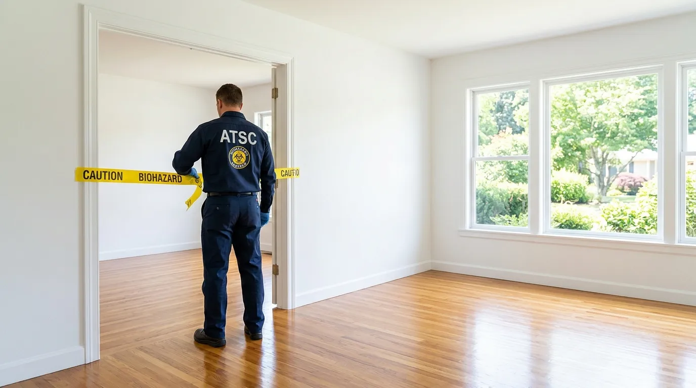 Certified biohazard cleanup crew performing Crime Scene Cleanup in Mocksville